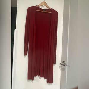 INC long sleeved light weight ribbed cardigan